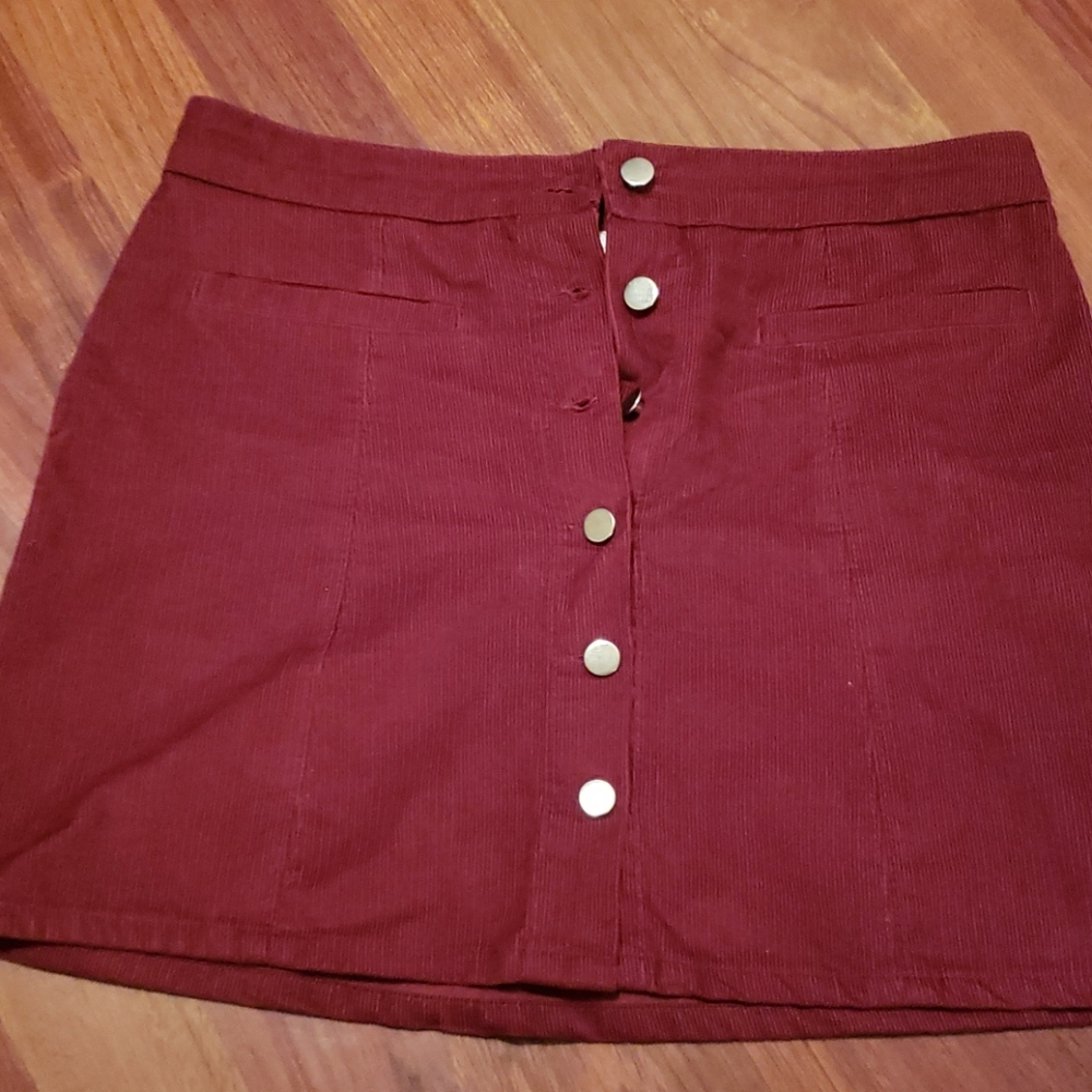 Cute Corduroy Skirt